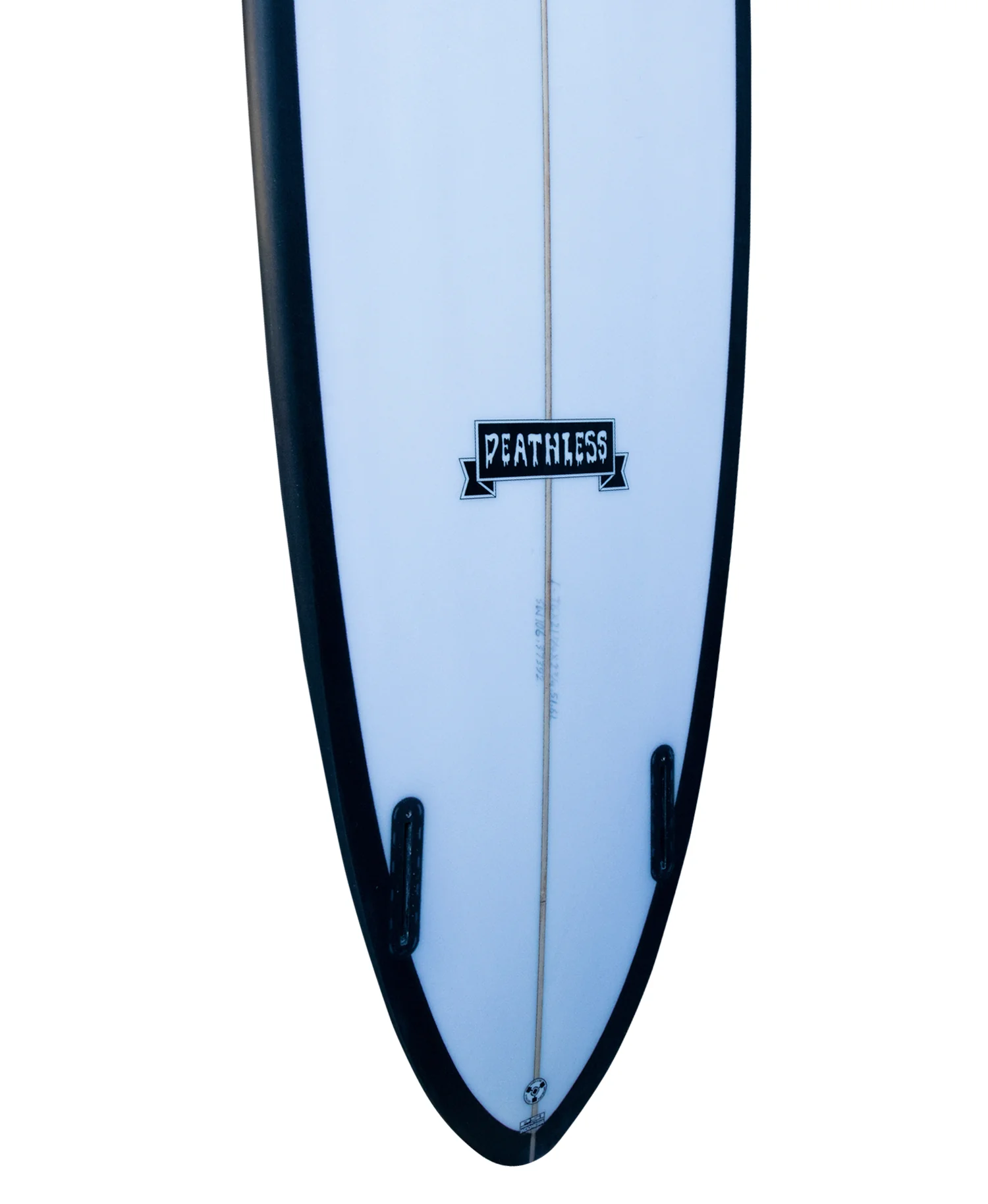 DEATHLESS 'SNAKE & ANNOY' TWIN FIN SURFBOARD - Image 3
