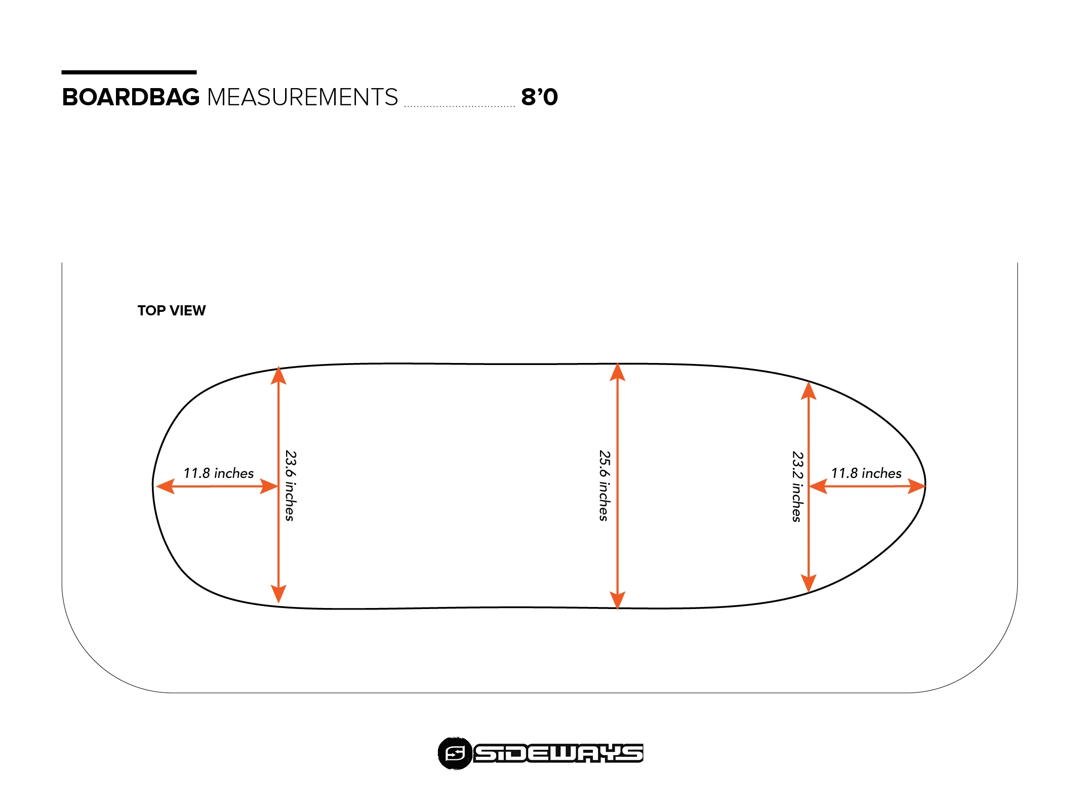 SIDEWAYS DELUXE MINI MAL SURFBOARD BAG - Image 6