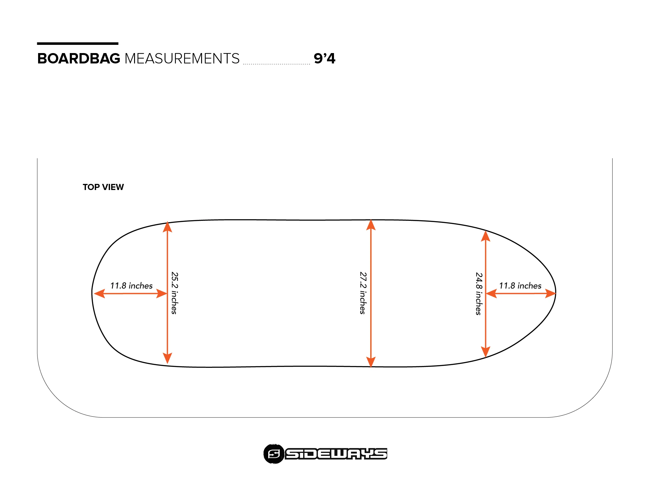 SIDEWAYS DELUXE LONGBOARD SURFBOARD BAG - Image 7