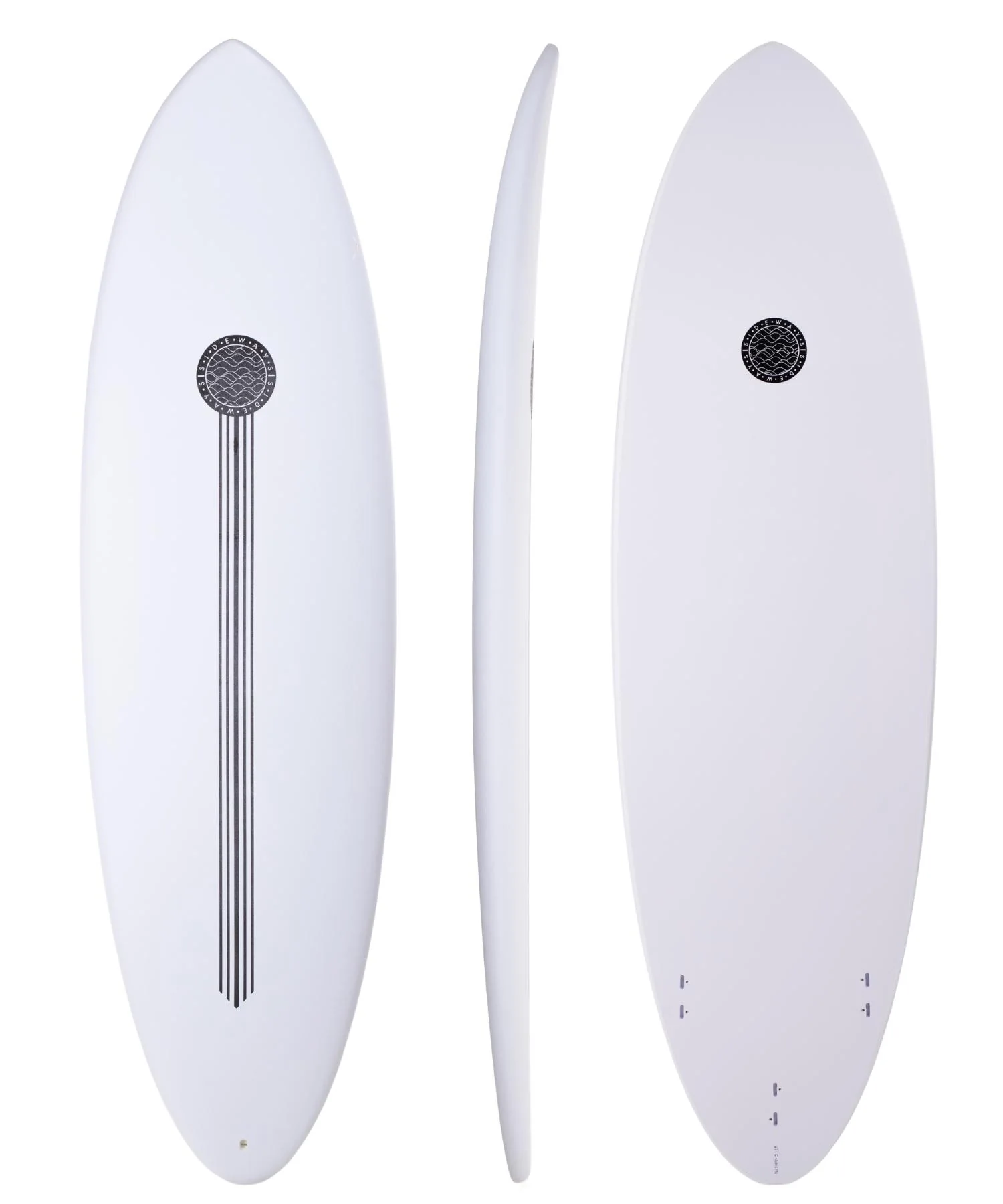 SIDEWAYS 'BEACH ROCKET' SOFTBOARD 6'6 - Image 4