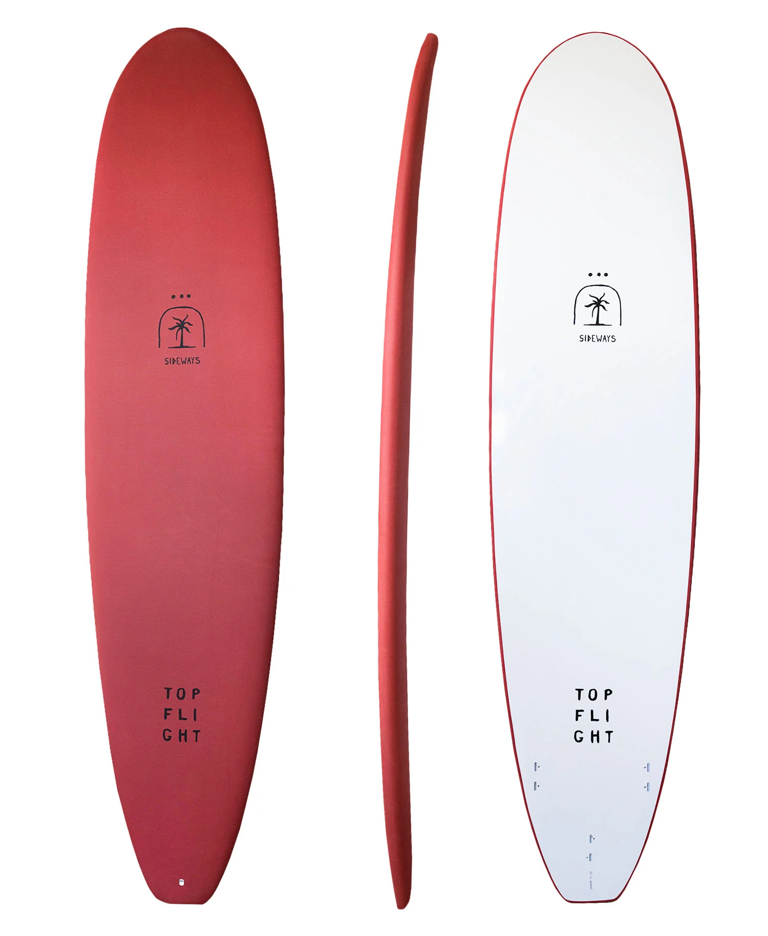 SIDEWAYS 'TOP FLIGHT' SOFTBOARD 7'6 - Image 3